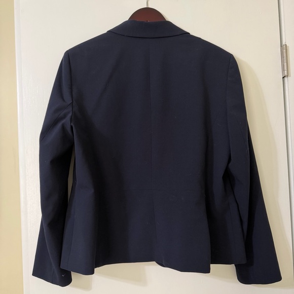 Nine West Navy Blue Blazer Size 16 in Black - Picture 6 of 11